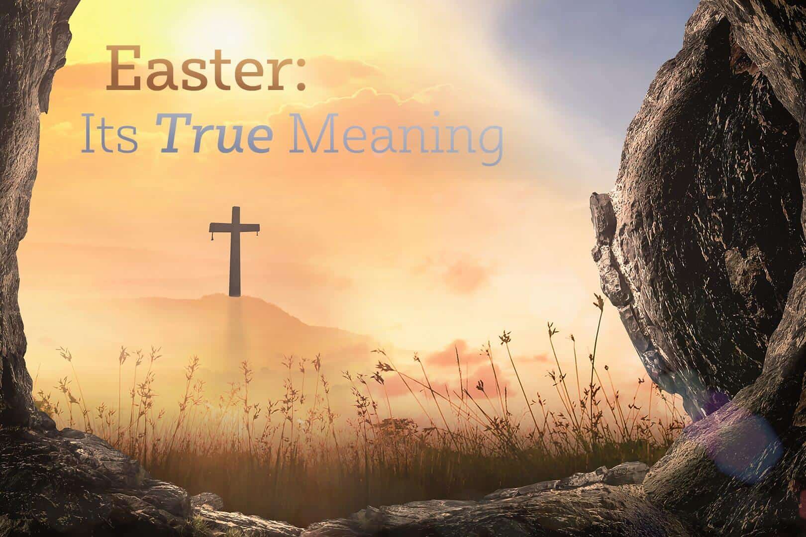 real meaning of easter        <h3 class=