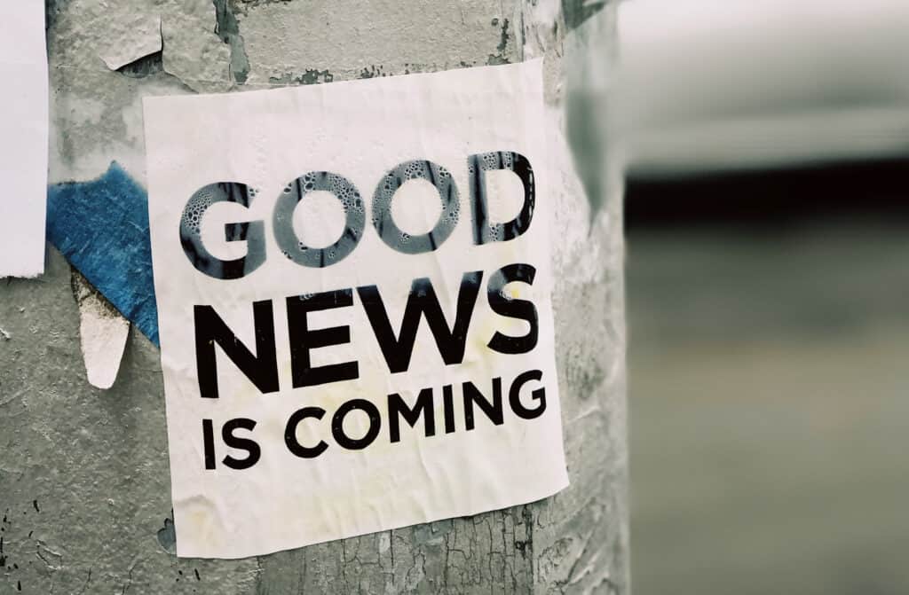 Good News sign